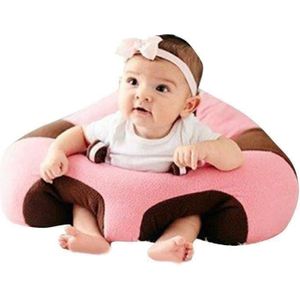 TRANSAT GOBROBK Transat bébé chaise cébé aassis confort doux velours jouet support pour s'asseoir dans maison 45*30CM 3-16 mois( Rose )