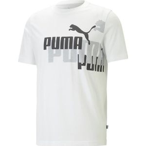T-SHIRT T-shirt Blanc Homme Puma Power