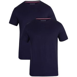 T-SHIRT Tommy Hilfiger Homme Paquet de 2 t-shirts en coton, Bleu