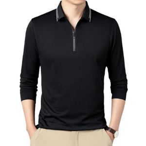 Vetement homme polo manches longues sans col Cdiscount