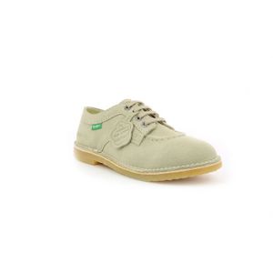 derbies femme beige