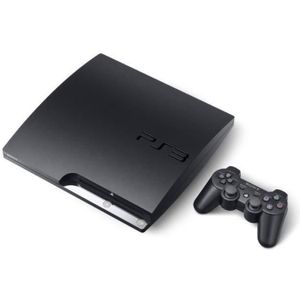 CONSOLE PS3 Console salon - Sony - PS3 Slim - 160 Go - Noir - 