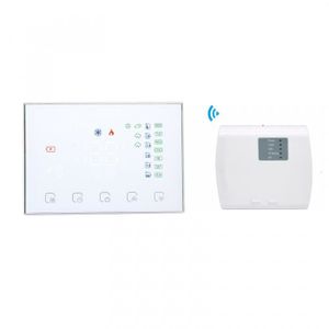 THERMOSTAT D'AMBIANCE Thermostat WiFi Programmable TECHBREY - Blanc - De