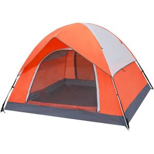 TENTE DE CAMPING Abccamping Tente De Camping Pour 2 À 4 Personnes, 