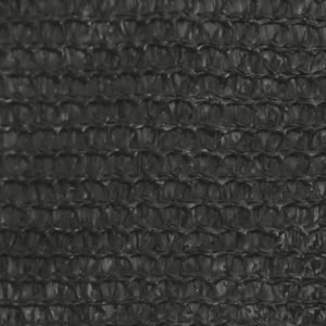 VOILE D'OMBRAGE Voile d'ombrage 160 g/m² Anthracite 4x5 m PEHD YOS