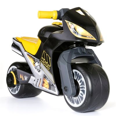 WONDERKIDS Moto 19 Cm – Jouet Moto Rigide, Multi Couleurs, Usage Familial, Véhicule Miniature Pour Enfants