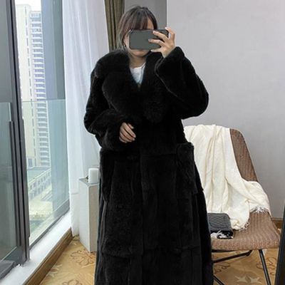 Manteau Femme V tements d ext rieur chauds de luxe en fausse
