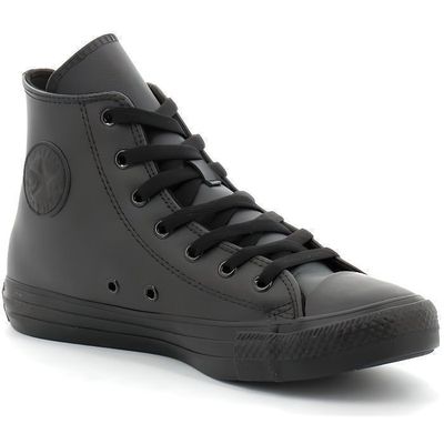 Baskets Chuck Taylor All Star en Cuir Noir CONVERSE Homme
