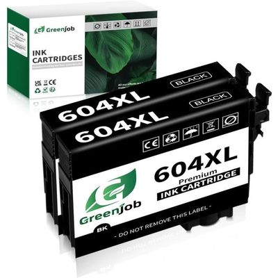 Greenjob 604XL Compatible Cartouche d'encre pour Epson 604 XL pour