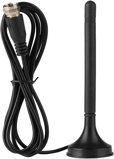 Antenne Tnt Intérieure Antenne TV Intérieure 420km - Réception 360° 4K 1080P, Amplification Signal, Pour TNT HD Antenne TNT HD 420km Réception