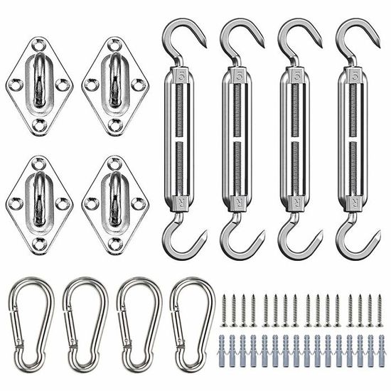 Kit de Broches de Montage Durables en Acier Inoxydable, Compatibles