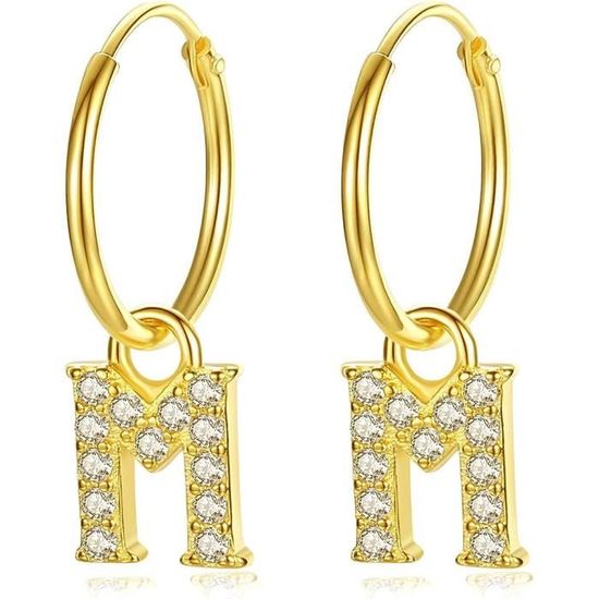 Boucles D'Oreilles Créoles Argent Sterling 925 - 10 Mm - Huggie Large - Neuf Avec Étiquettes
