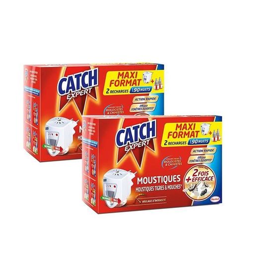 Catch Expert Lot 2 Diffuseur Electrique Maxi Pack 90 Nuits Action Simple Rapide Et Efficace Contre Moustiques Et Mouches Achat Vente Produit Insecticide Catch Expert Lot 2 Diffuseu Cdiscount
