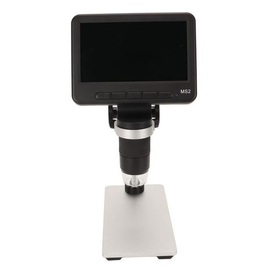 Microscope Numérique USB Avec écran LCD 4.3 Pouces - Grossissement Jusqu'à 1000x, Idéal Pour Observer Insectes Et Petits Objets