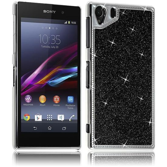 Coque Rigide à Clapet KarylaX Pour Sony Xperia M2 – Orange + Film Protecteur