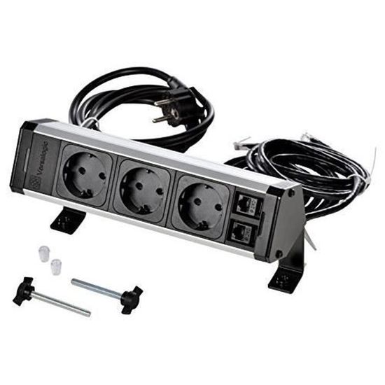 EMhub Quadro55 (by Kopp) centraalplaat netwerkaansluiting UTP schuin geschikt voor 1-2 EMhub Quadro55 (by Kopp) centraalplaat netwerkaansluiting UTP schuin geschikt voor 1-2