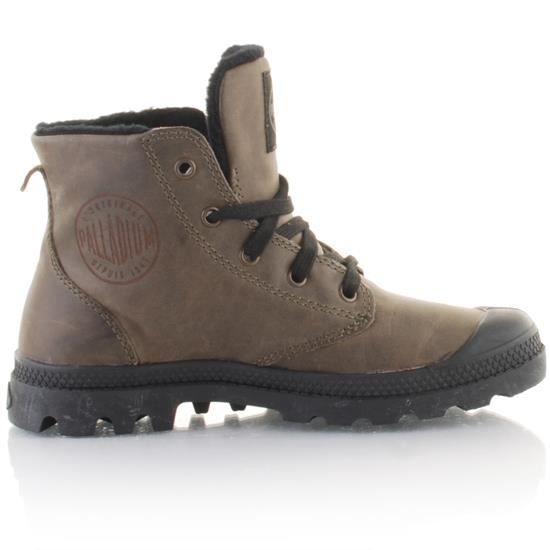 palladium marron femme