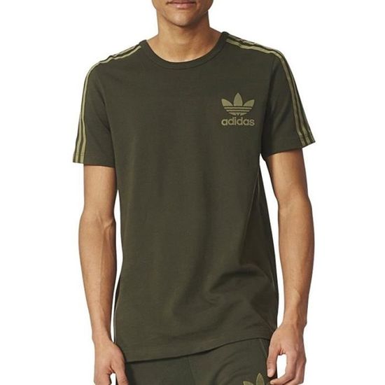 Tee shirt adidas kaki homme Clearance
