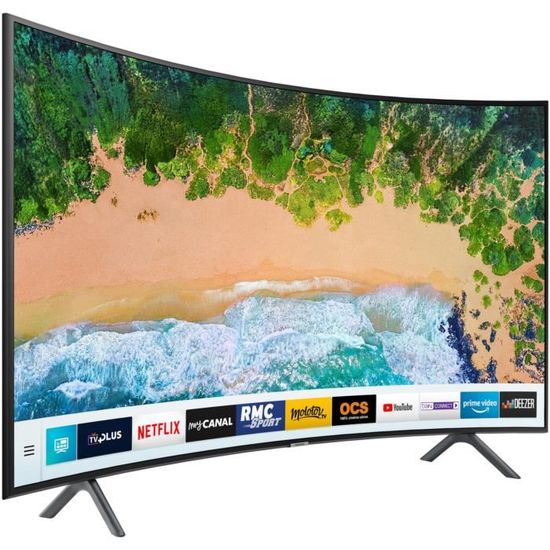 Samsung UE49NU7372KXXC TV LED - 4K UHD 49''(123 cm) Ecran Incurvé - Smart TV - 3 x HDMI