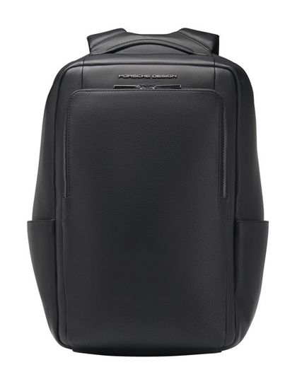 Sac à Dos Porsche Design Roadster XS – Cuir Noir – Neuf – Pour Homme – Laptop Jusqu'à 15"