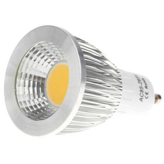 GU10 7W COB Ampoule LED Ampoule A economie d'energie Ampoule de haute