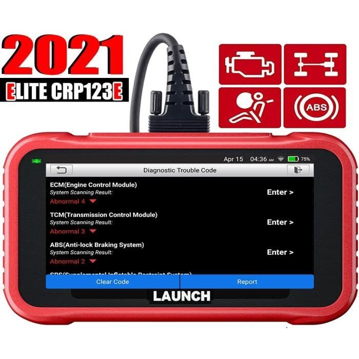 LAUNCH CRP123E Diagnostic Voiture Lecteur obd2 Auto obd2 Diagnostic Engine ABS SRS Transmission