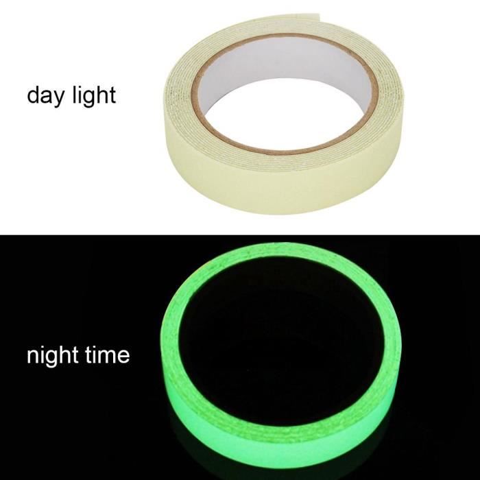 Bande antidérapante d'avertissement PVC Lumineuse (2.5cm * 3M)