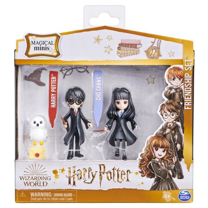 Harry Potter - Pack Amitié Harry & Cho Magical Minis - 6061832 - Figurines articulées et accessoires - Wizard World