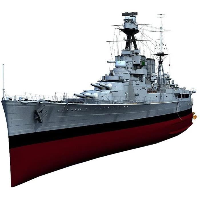 Kits de modélisme de bateaux Warship Militaire Modèle Jouets en Plastique, 1-200 Échelle Britannique « HMS Hood » Batail 92219
