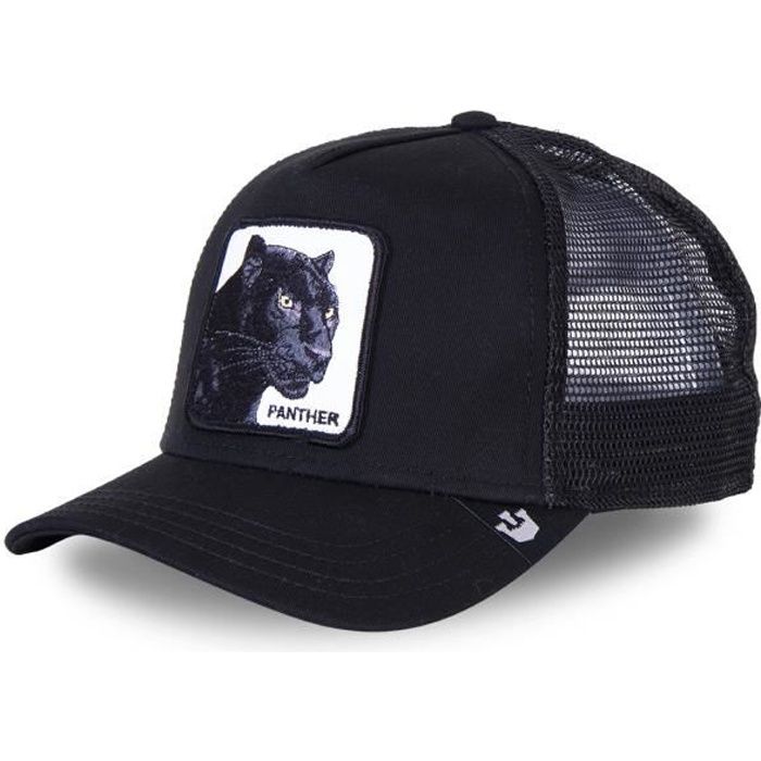Goorin Bros - GOORIN BROS Casquette Style Trucker PANTHER - Panthère Noire