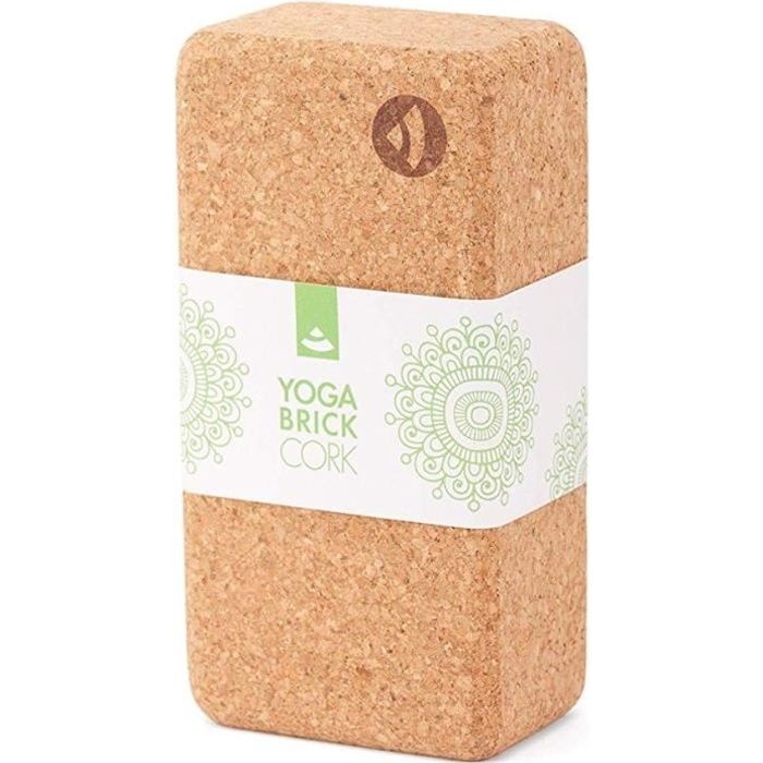 Brique de yoga en liège Marron