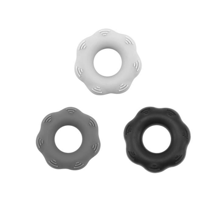 3 PCs Heavy Grip Portable Massage Tool Hand Strength Trainer pour Athlètes HAND GRIP - BODY GRIP - BODY GRIP - BULK BALL