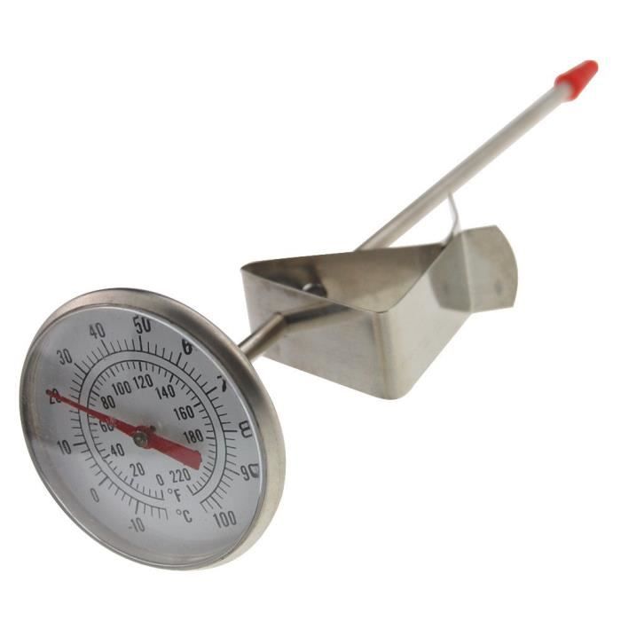 Laitiers Thermomètre – Idéal pour la création de lait Fromage yaourt Café 165 mm Longueur de la Sonde
