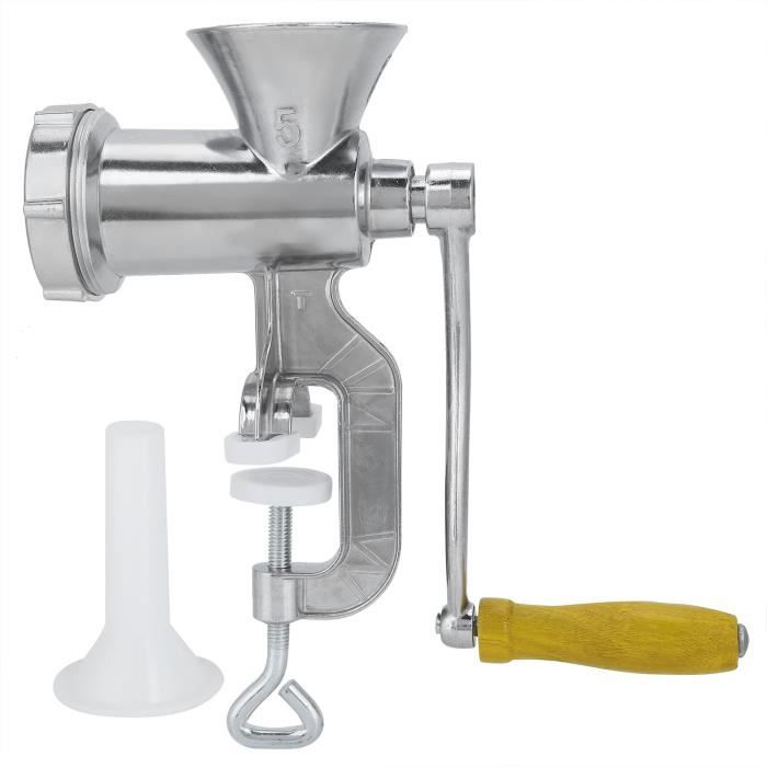 EBTOOLS Moulin manuel Hachoir à viande manuel en alliage d'aluminium de ménage