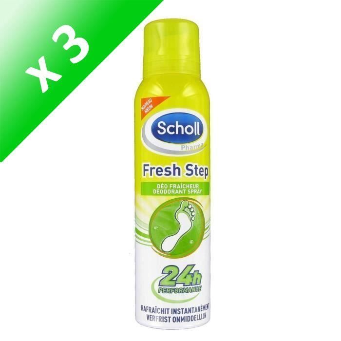 Lot De 3 - SCHOLL Spray Fraicheur Pieds 150ml