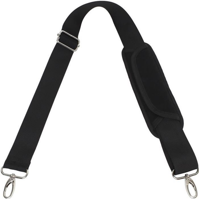 CampTeck U6907 - Anse Sac a Main Bandoulière Réglable Amovible Lanière Sac Sangle Coussin Epaulière - pour Ordinateur Portable
