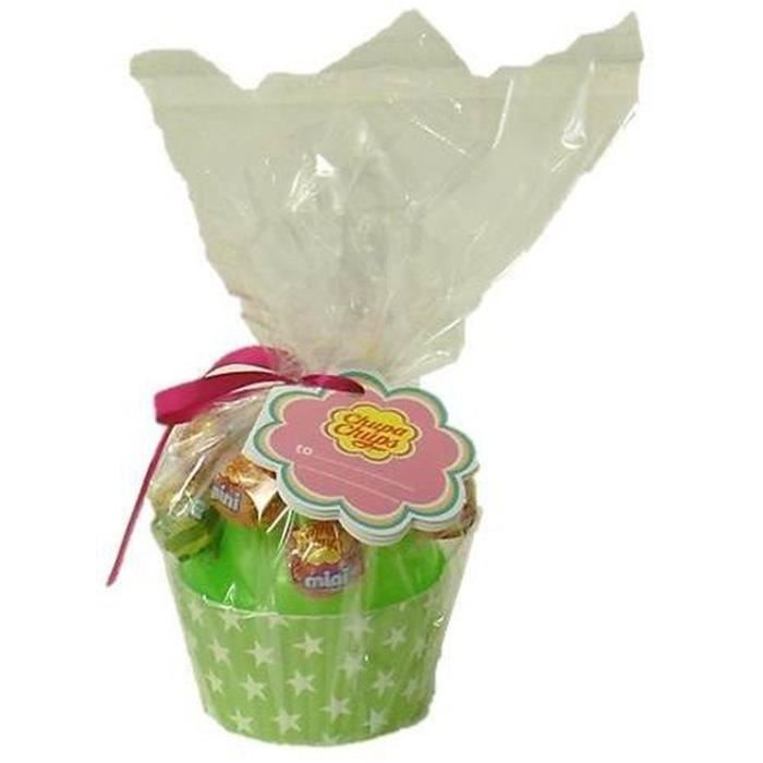 CHUPA CHUPS Cup Cake 10 mini sucettes - 60g