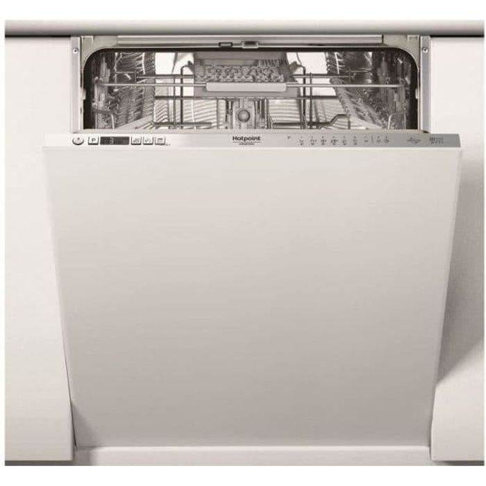 Lave-vaisselle encastrable 60 cm HOTPOINT HIC3C41CW
