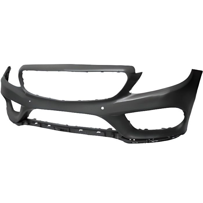 Pare chocs avant pour MERCEDES (W205) CLASSE C ph. 1 2014-2018, trous capteurs radar, Park Assist. Mod. AMG.