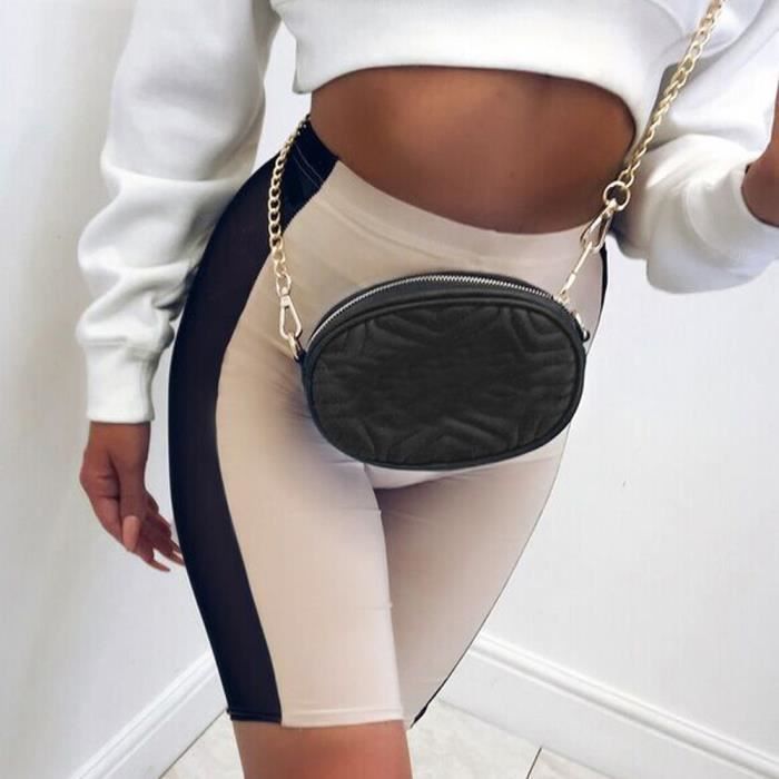 Femmes Yoga Sport Patchwork Mesh Pantalons Gym Fitness athlétique Pantalon Legging Beige