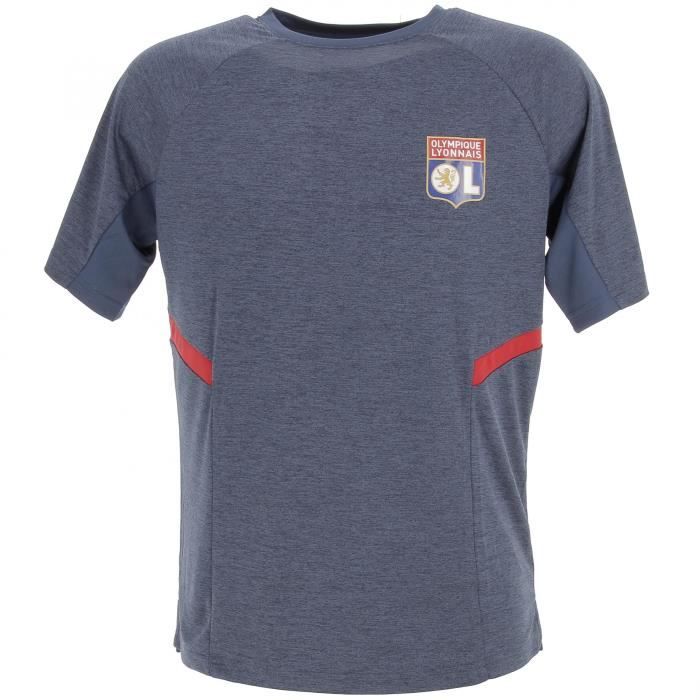 Tee shirt manches courtes Ol tshirt bleu marine - Olympique lyonnais