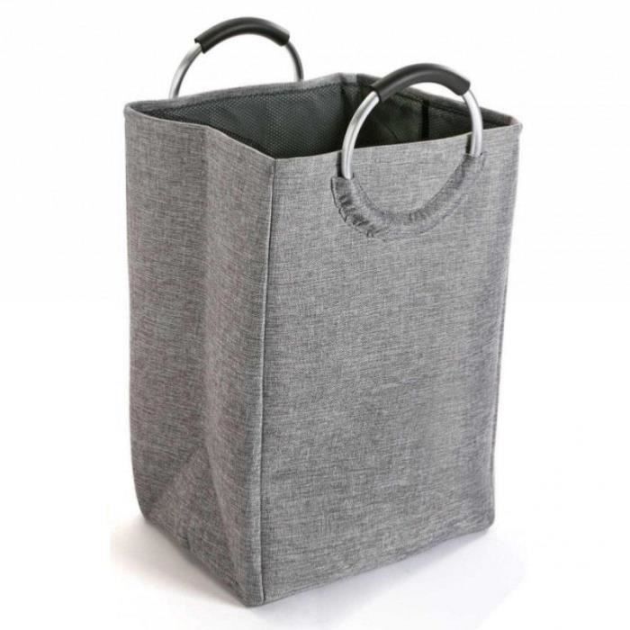 PANIER À LINGE STONE GRIS