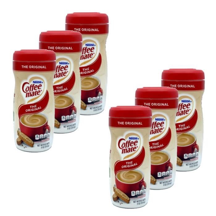 Lot 6x Coffee - Mate original - Pot 312g