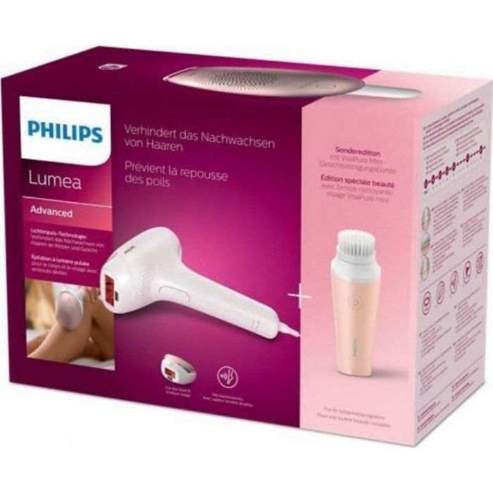 Philips BRI922/00 Lumea Advanced pulsée avec 2 Embouts Corps/Visage + visaPure mini