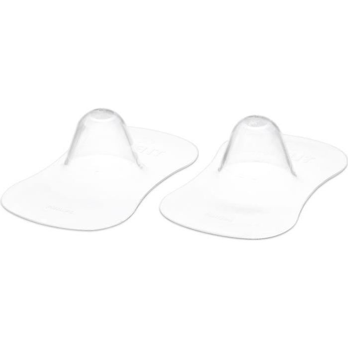 PHILIPS AVENT SCF153/01 Lot de 2 Bouts de seins - Petite taille 15 mm - Forme papillon