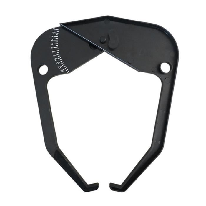 Pneu de voiture Calibre Equilibreuse de roue de jante Largeur Mesure Outil de règle Echelle de pneu Accessoires DEMONTE-PNEU