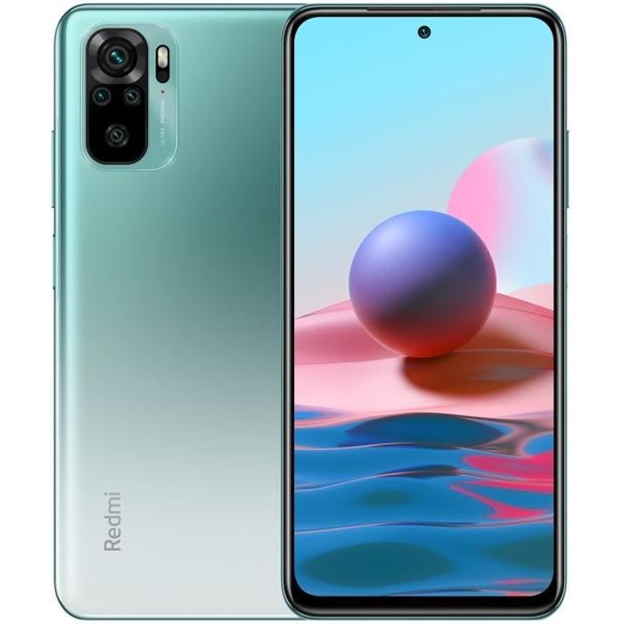 XIAOMI Redmi Note 10 Vert 128Go Smartphone