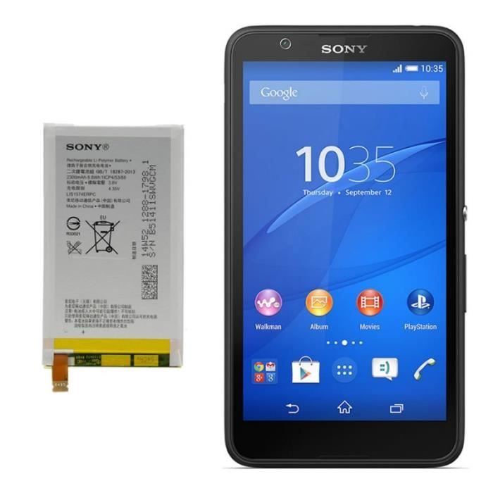 LIS1574ERPC Batterie Origine Sony Xperia E4g et Xperia E4 0,000000