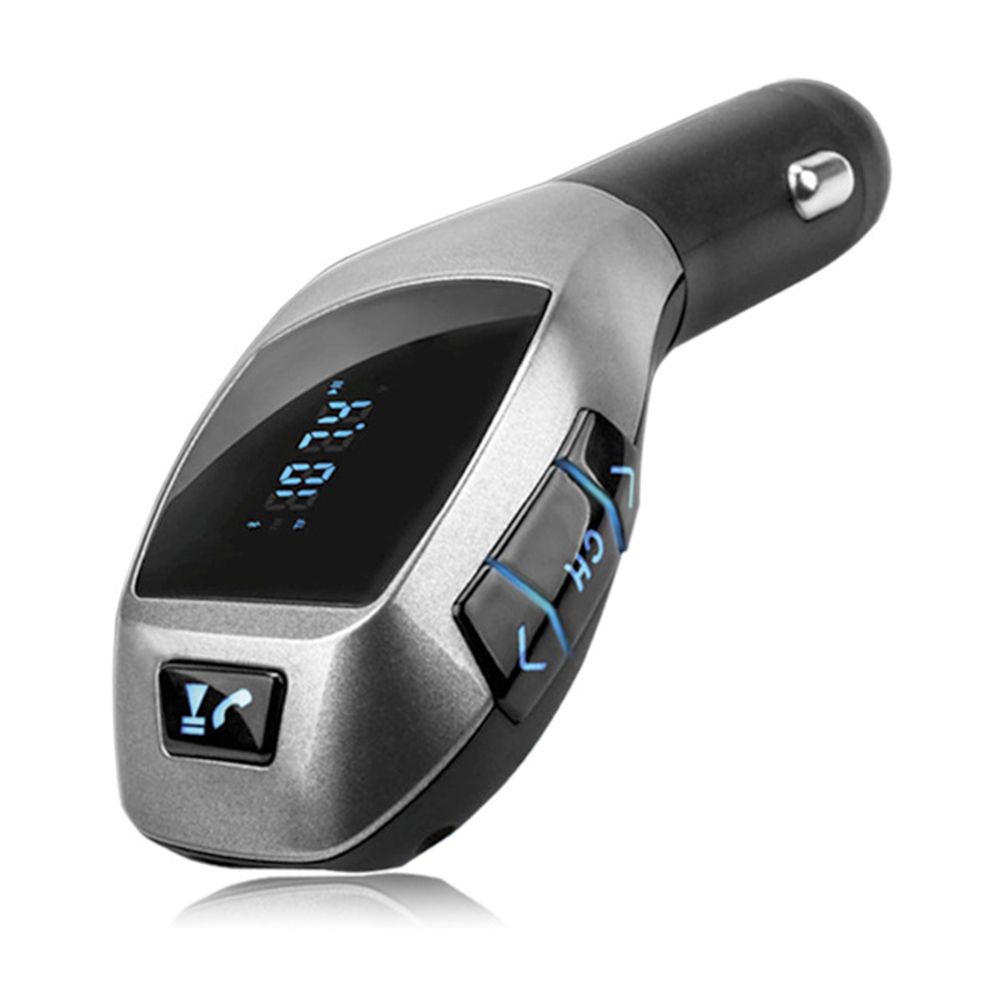 transmetteur voiture Bluetooth FM prise allume cigare auto télécommande lecteur MP3 port clé USB+carte TF IPhone écran music radio