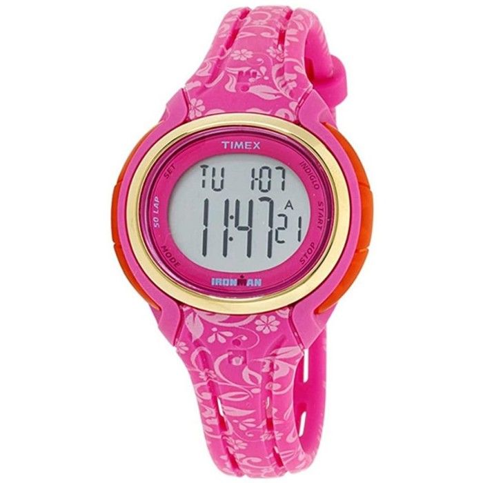TIMEX-Montre Digital pour Femmes à movement Quartz en Silicone - TW5M03000